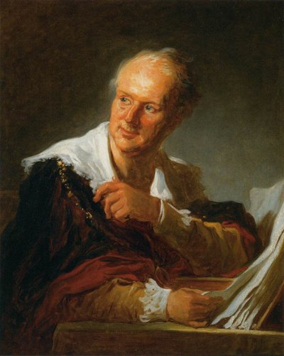 Denis Diderot da Jean Honore Fragonard